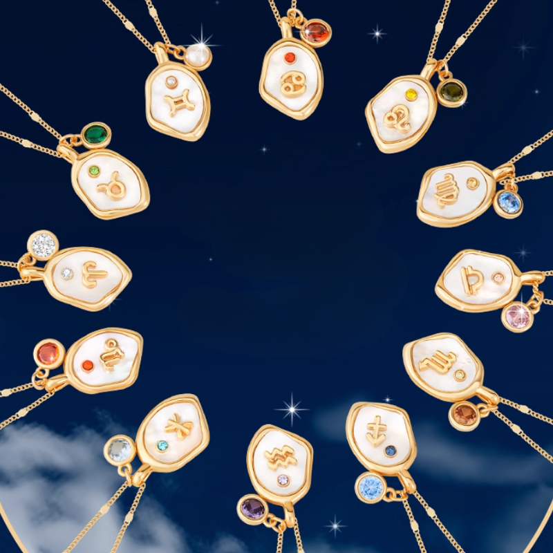 Zodiac Stones Collection | Astrological Identity Jewelry - OOAKB