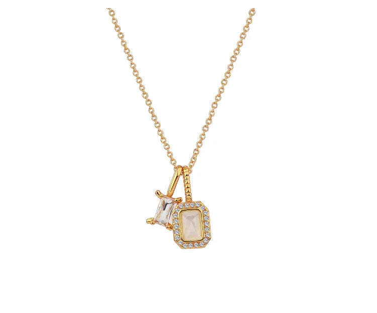 Gemini Necklace – Pearl Zodiac Pendant (Gemini Symbol) - OOAKB