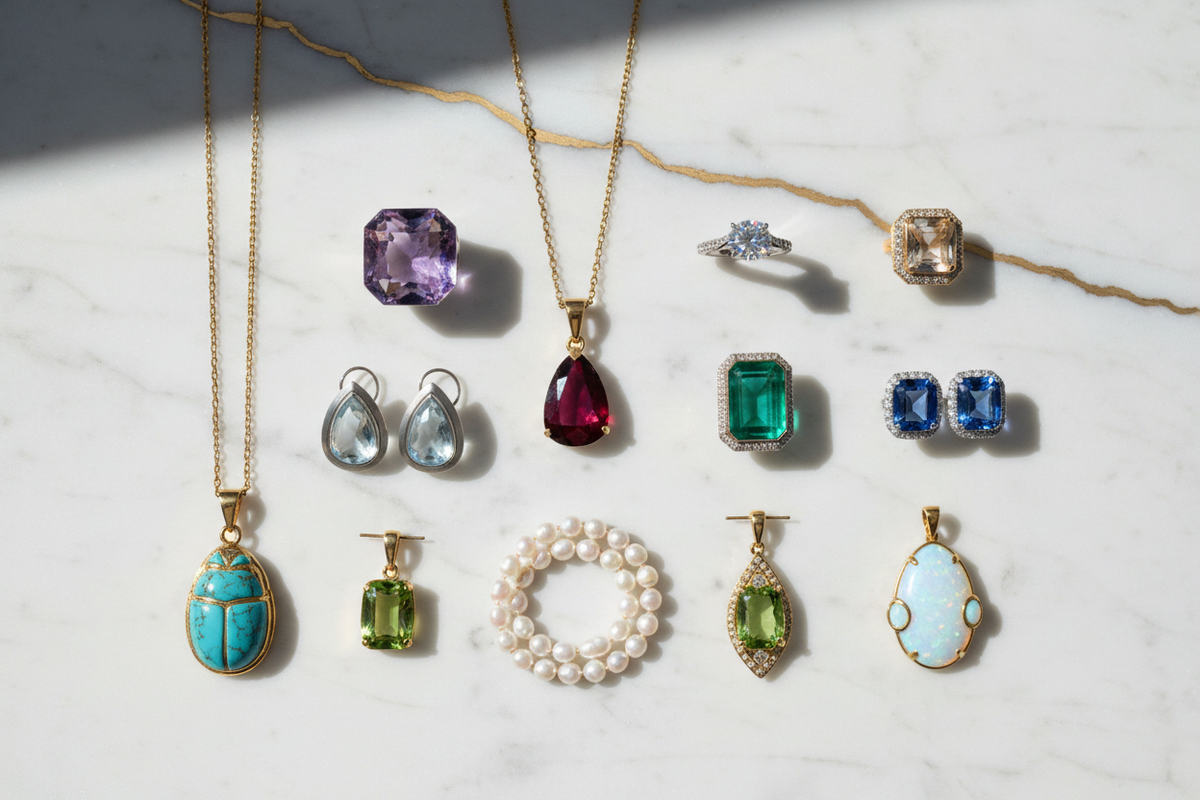 Birthstone Collection | Monthly Guardian Jewelry - OOAKB