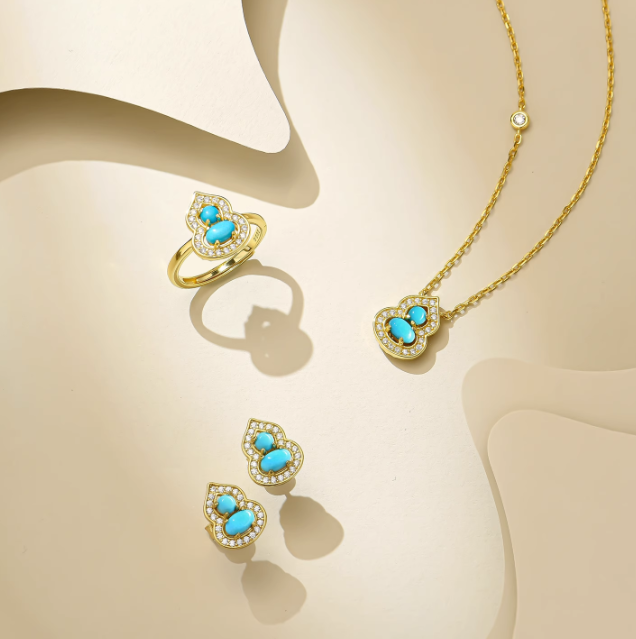 Sagittarius zodiac birthstone jewelry: Turquoise