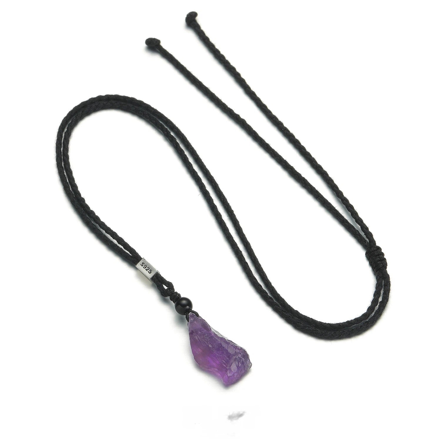 Niche Retro Amethyst Couple's Collarbone Chain