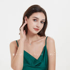 Blue Opal S925 Silver Lace Single Earring