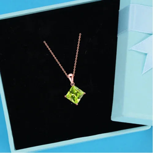 Natural Peridot Niche Youthful Collar Necklace - OOAKB
