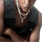 14K Gold Filled Baroque Pearl Necklace