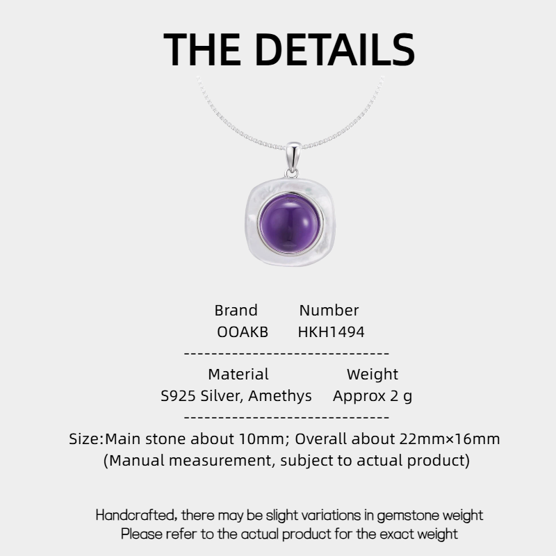 Natural Amethyst Minimalist Collar Necklace