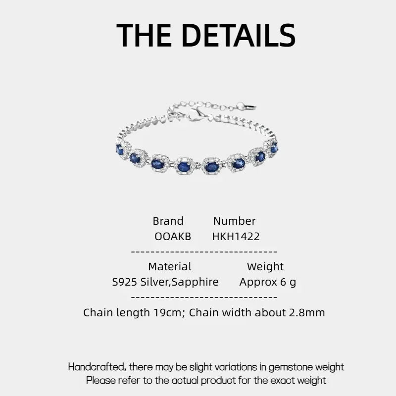 Klein Blue Sapphire Galaxy-Shining Light Luxury Bracelet - OOAKB