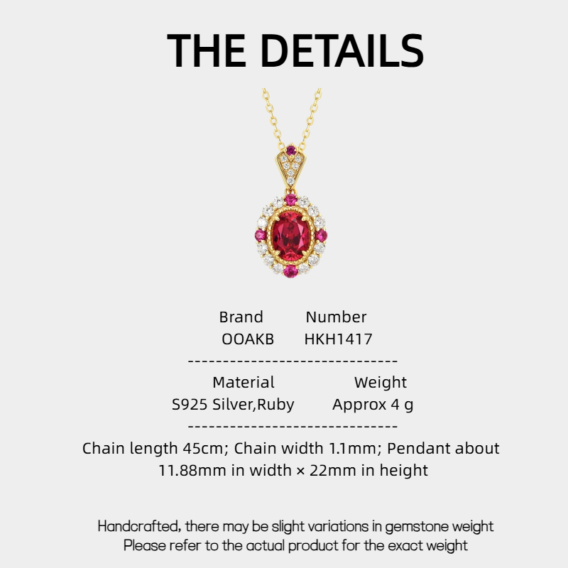 Ruby Jedi Knight Light Luxury Collar Chain