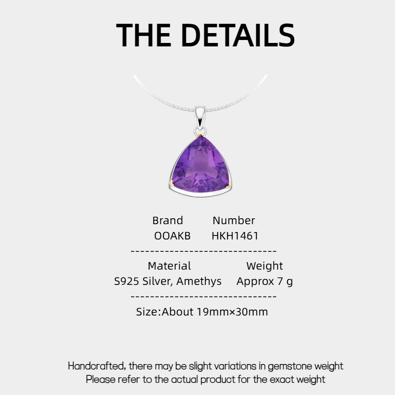 Provence Love Series Amethyst Necklace