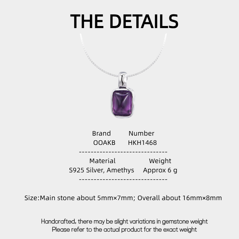 Twilight Star Dome Series Natural Amethyst Collar Necklace