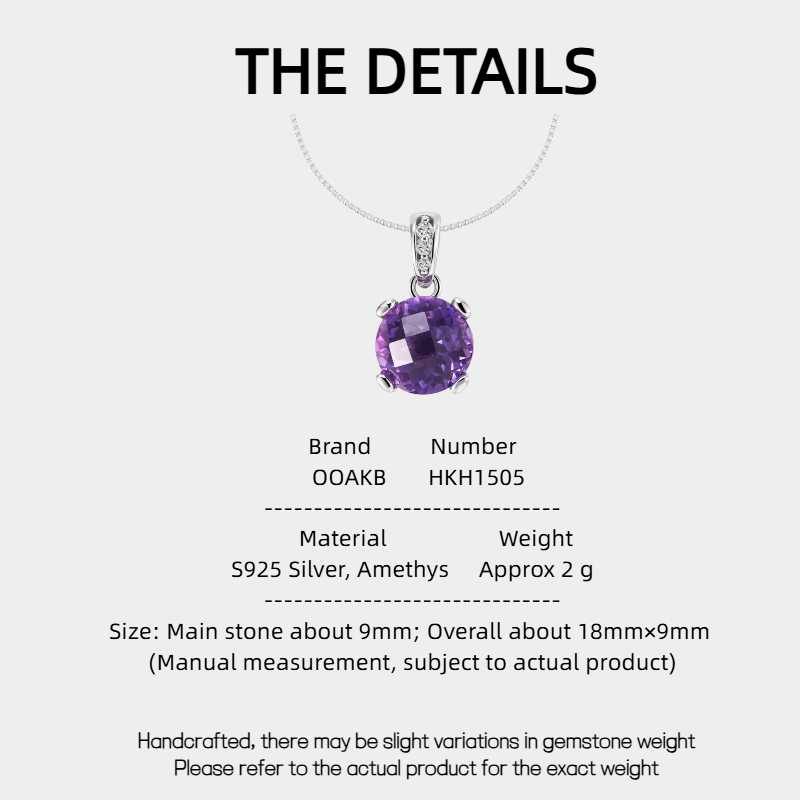 Wisteria Series Natural Amethyst Exquisite Collar Necklace