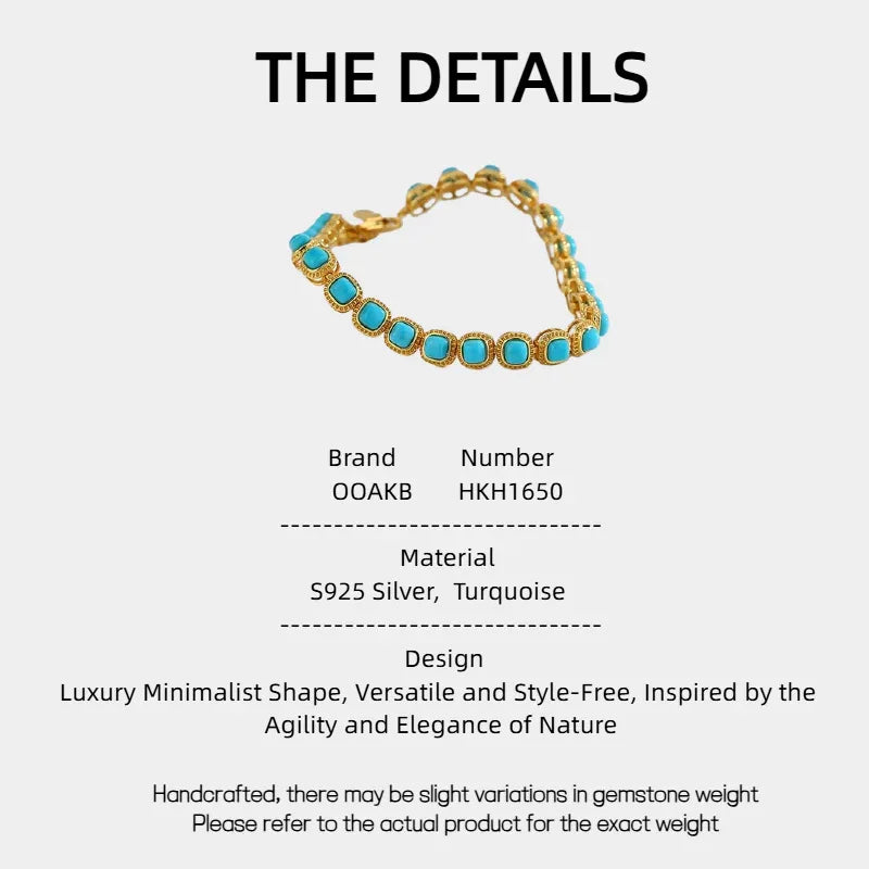 Turquoise Luxury Minimalist Bracelet - OOAKB