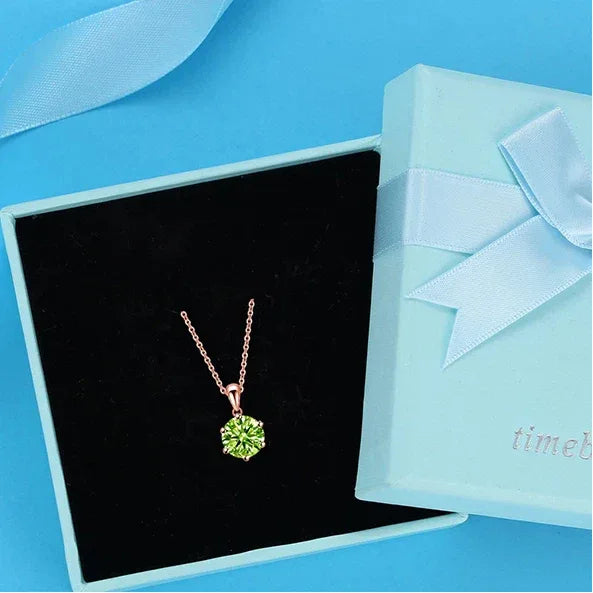 Natural Peridot Six-Claw Luxury Collar Necklace - OOAKB