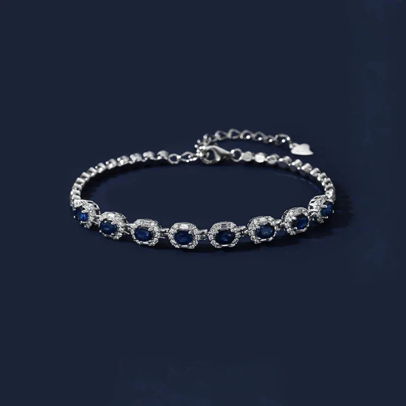 Klein Blue Sapphire Galaxy-Shining Light Luxury Bracelet - OOAKB