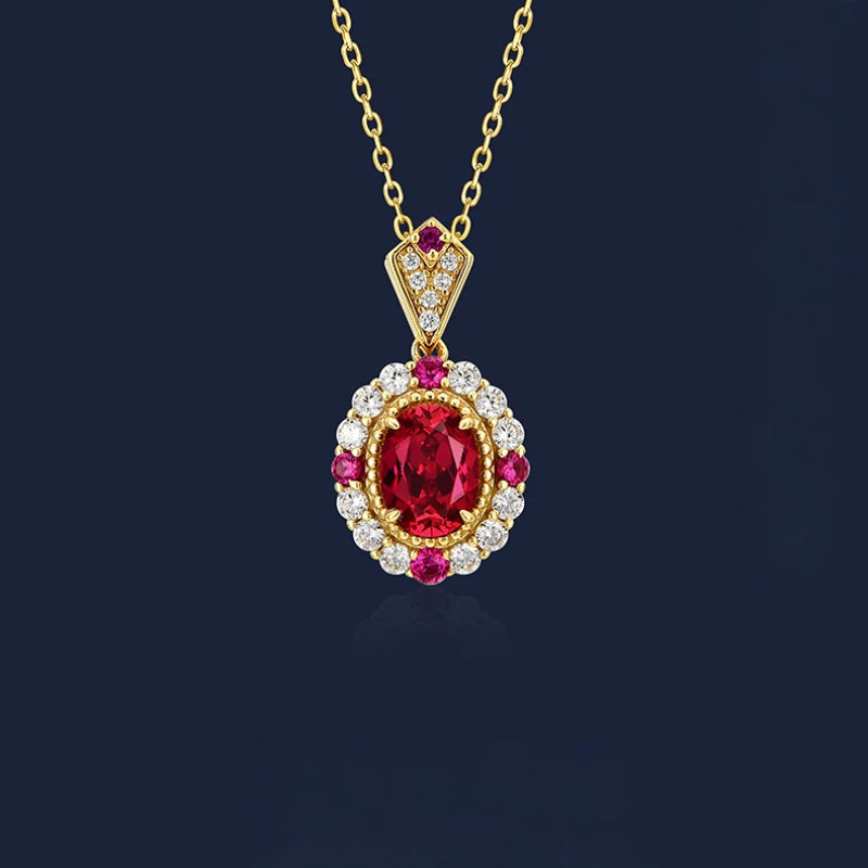 Ruby Jedi Knight Light Luxury Collar Chain