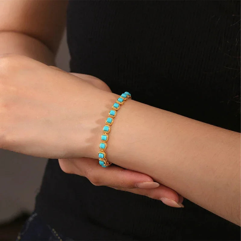 Turquoise Luxury Minimalist Bracelet - OOAKB