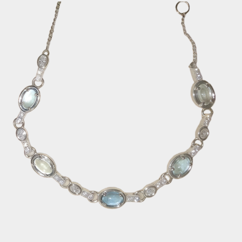 Topaz S925 Silver Adjustable Bracelet