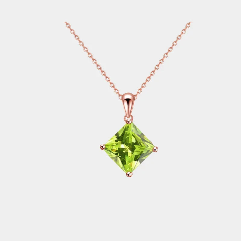 Natural Peridot Niche Youthful Collar Necklace - OOAKB