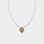 Natural Freshwater Heart-Shaped Pearl Collarbone Chain