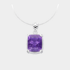 Twilight Secret Realm Series Natural Amethyst Collar Necklace