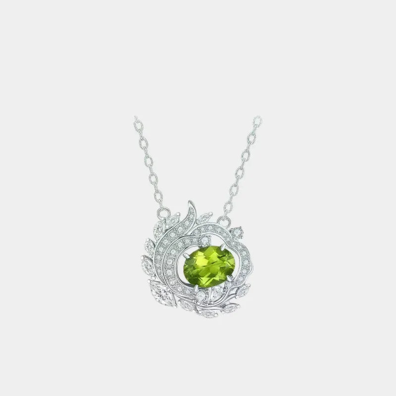 Natural Peridot The Wizard of Oz Necklace - OOAKB