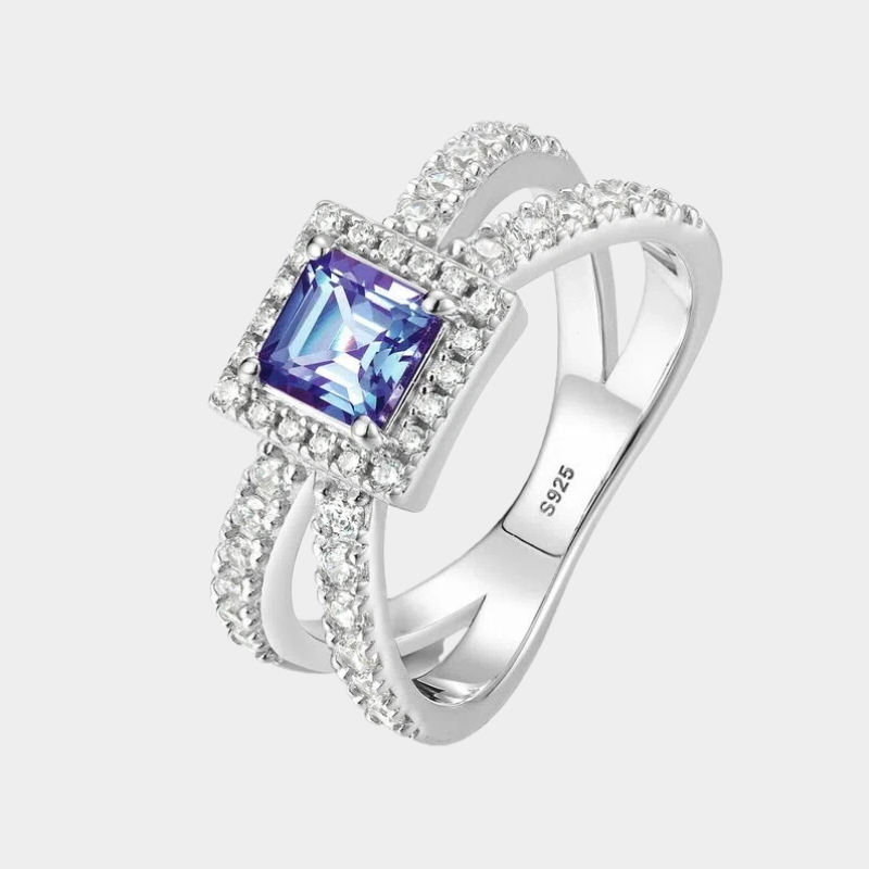 Alexandrite Personalized Temperament Ring