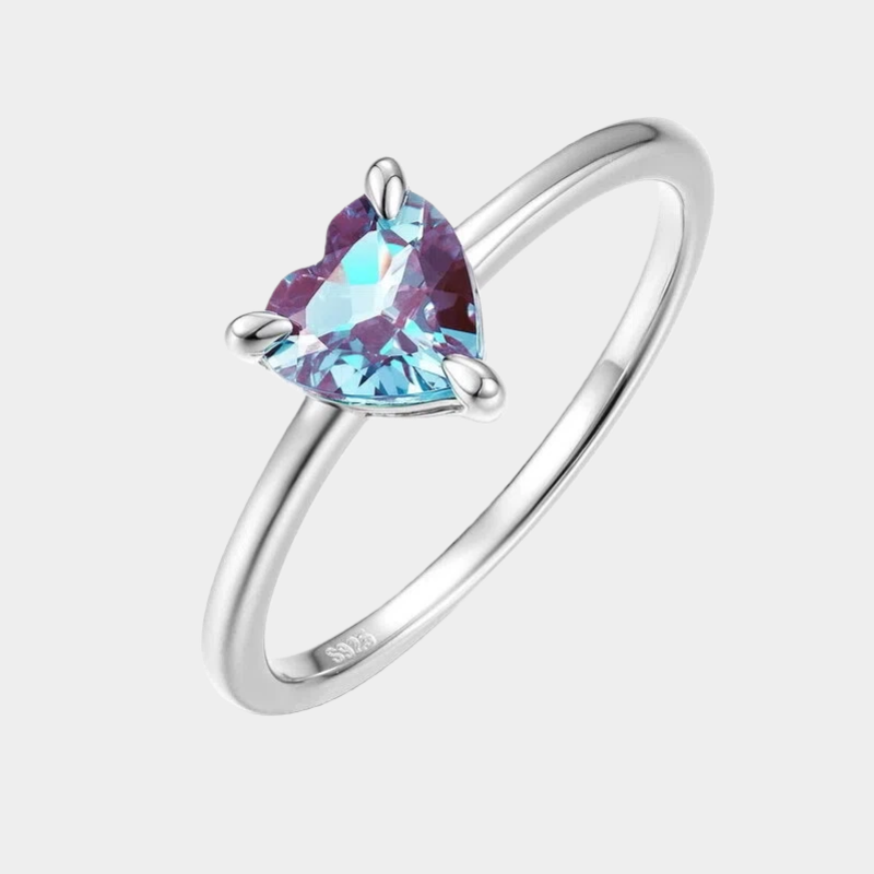 Alexandrite Fashion Trend Ring Women's Style