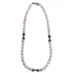 Baroque Irregular Natural Pearl Dumbbell Element Necklace