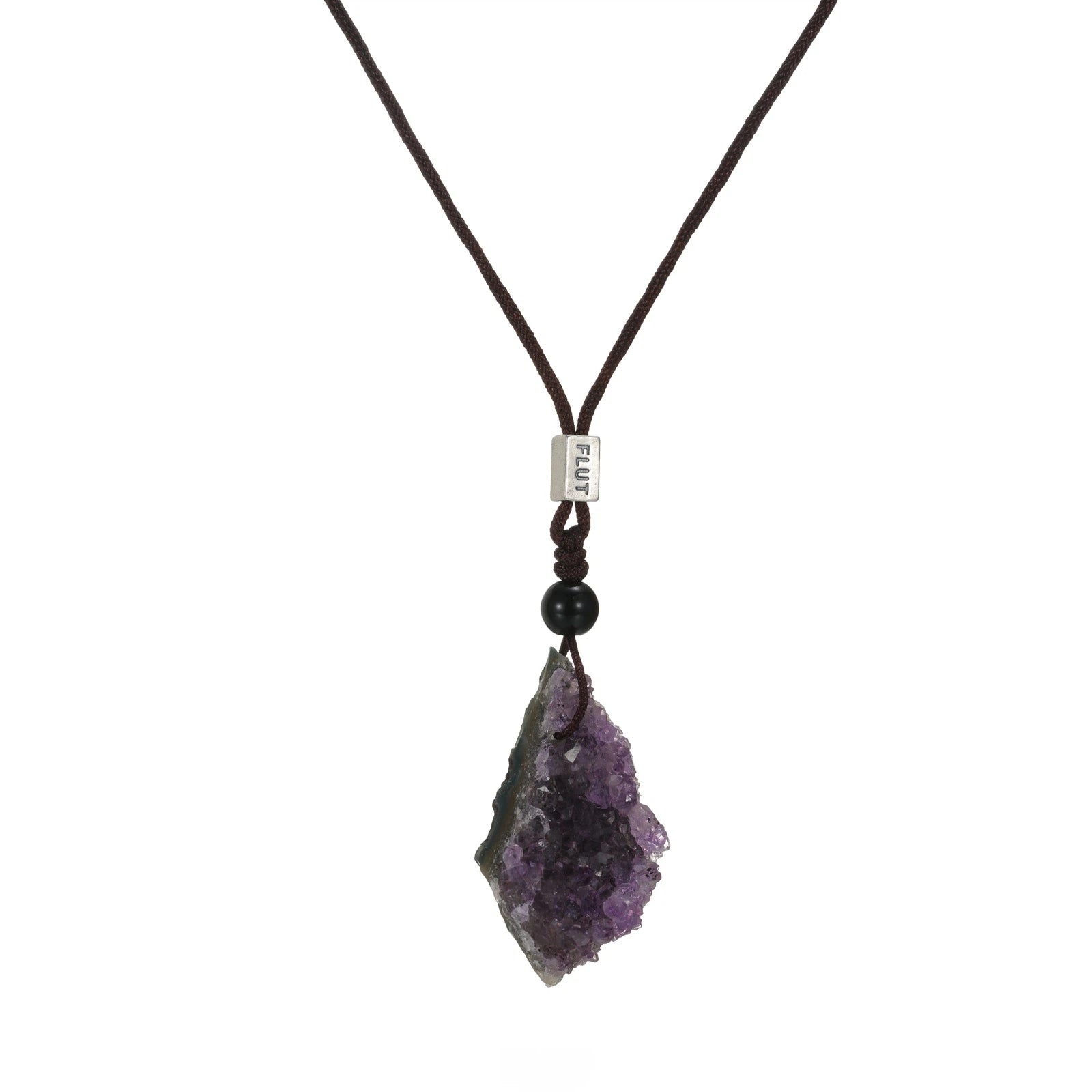 Free-Form Amethyst Cluster Pendant
