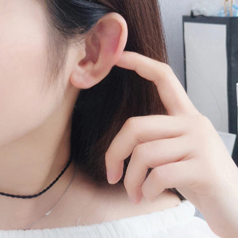 Blue Topaz S925 Silver Teardrop Earrings