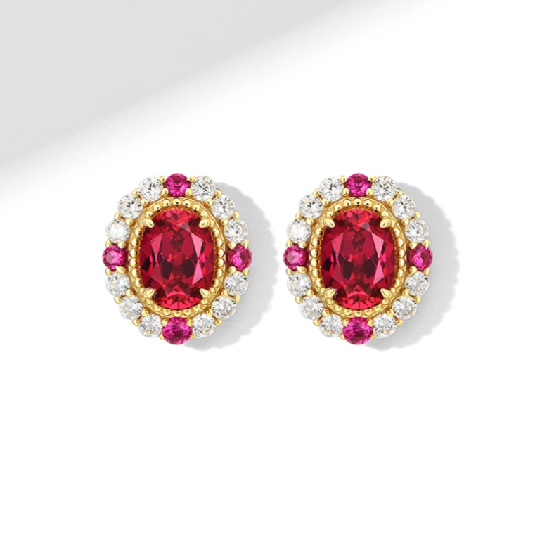 Ruby Light Luxury Earrings