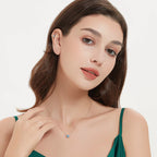 Blue Opal S925 Silver Vintage Pendant Necklace