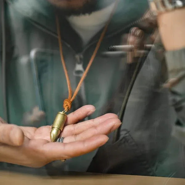 Shark Bullet Head Necklace Pendant - OOAKB