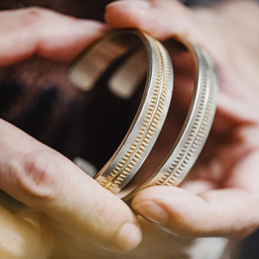 Circular Open - ended Copper Bracelet - OOAKB