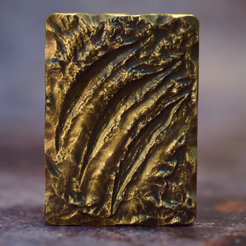 Customized Brass Claw-Scar Lighter - 7th Anniversary Vintage Waterproof