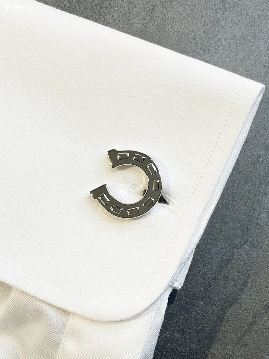 Horseshoe Omega Cufflinks – 6th Anniversary Gift for Him
