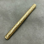 Customized H62 Brass Hammered 2-in-1 Pen - 7th Anniversary Engraved Wooden Box Set