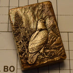 7th anniversary with a handcrafted brass armor lighter