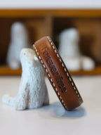 Hand - Stitched Customized Leather Wedding Gift for Unique 3rd Year Anniversary