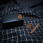 Customized Wooden Wedding Gift - Men's Wooden Cufflinks and Tie Clip Set