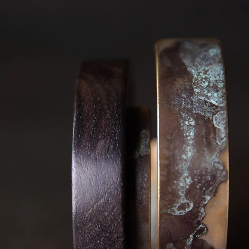 Black Ebony Copper Bracelet - OOAKB