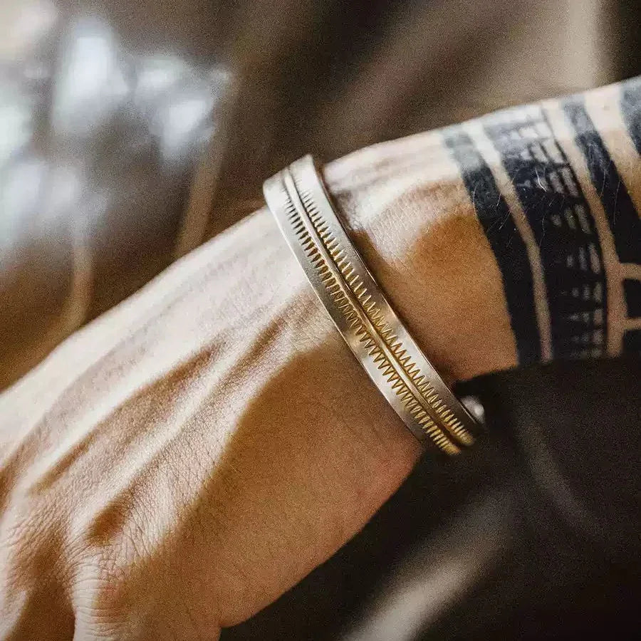 Circular Open - ended Copper Bracelet - OOAKB