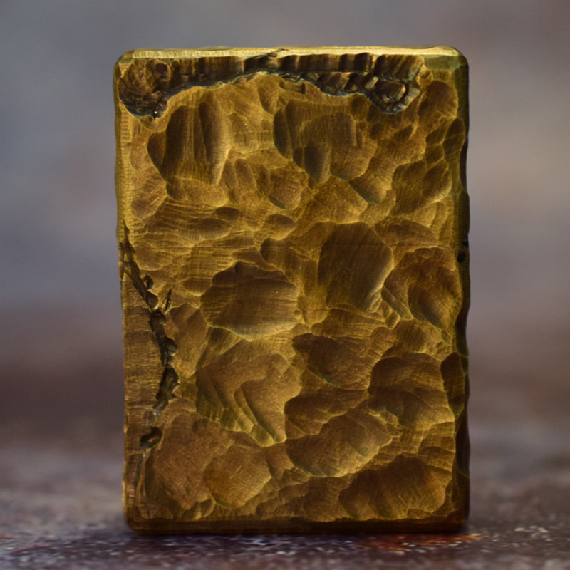 Customized Brass Claw-Scar Lighter - 7th Anniversary Vintage Waterproof