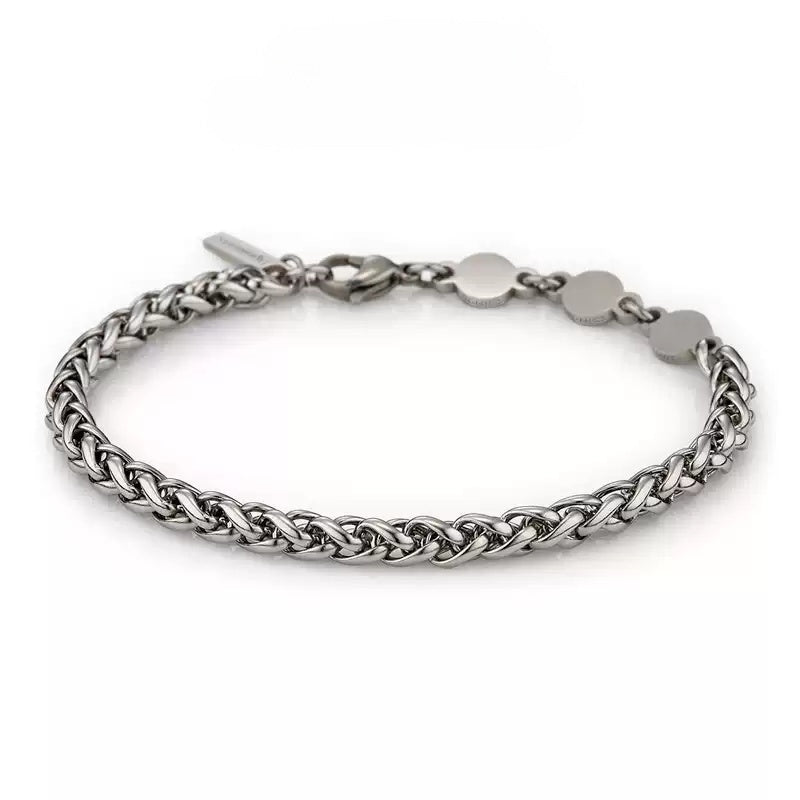 Customized Ge Cuban Bracelet - Ideal Iron Wedding Gift for Couples