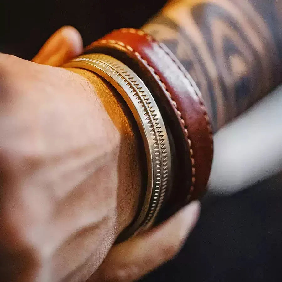 Circular Open - ended Copper Bracelet - OOAKB