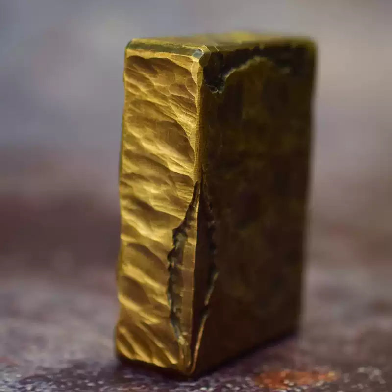 Customized Brass Claw-Scar Lighter - 7th Anniversary Vintage Waterproof