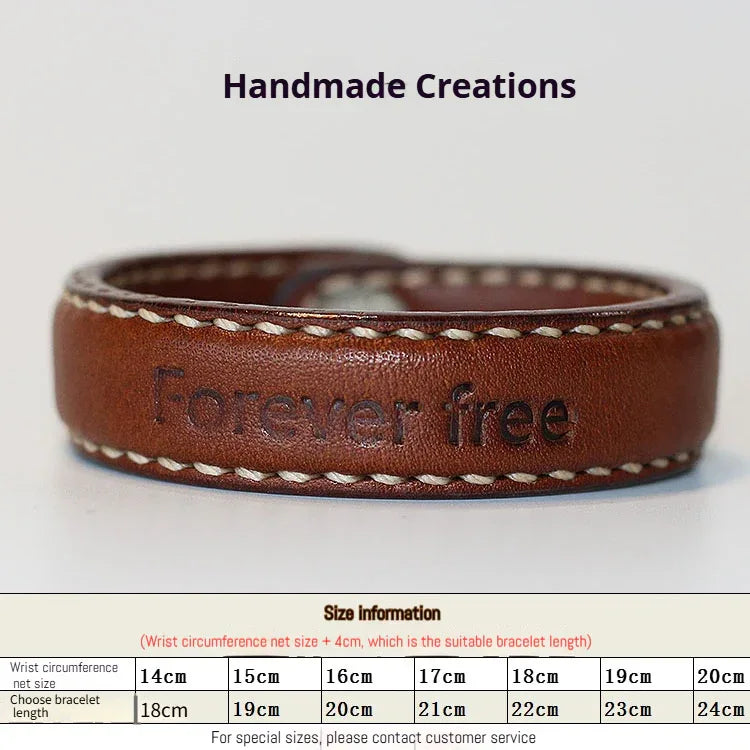 Hand - Stitched Customized Leather - OOAKB
