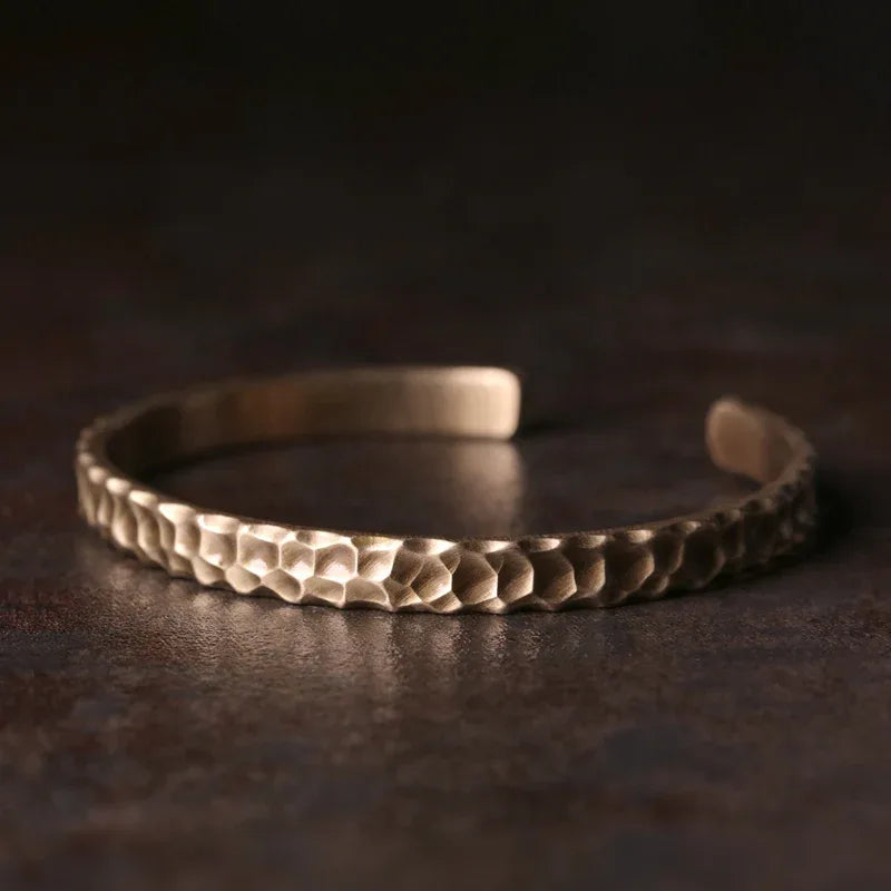 Solid Brass Couple Cuffs - OOAKB