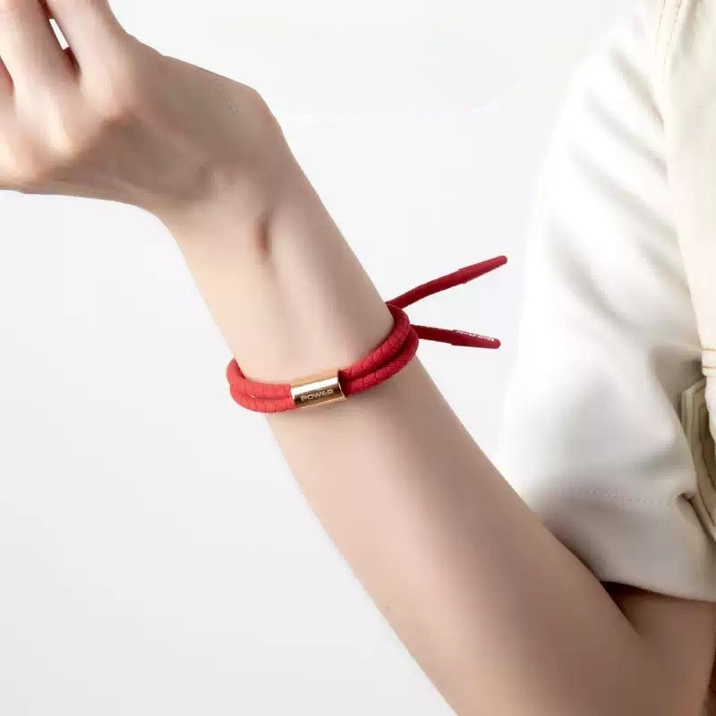 Customized Red String Couple Bracelet - 6th Iron Anniversary Engraved
