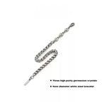 Customized Ge Cuban Bracelet - Ideal Iron Wedding Gift for Couples