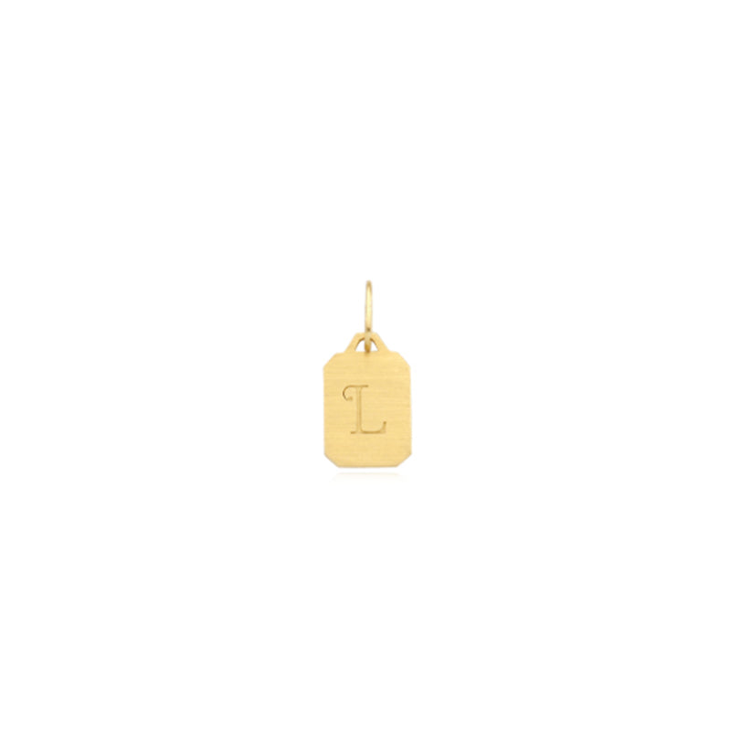 Customized 316L Titanium Couple Necklace - 6th Iron Anniversary Letter Engraved